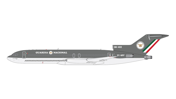 Boeing 727-200 Mexican Federal Police / Guardia Nacional XC-NPF/GN-402  GJPFM2133