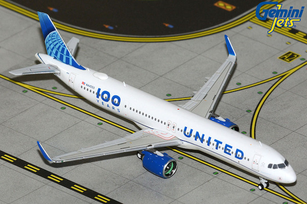 Airbus A321neo United Airlines "100 Years" N44550 GJUAL2424