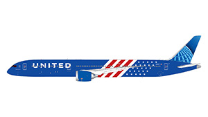 Boeing 787-10 Dreamliner United Airlines “Stars and Stripes" N91007 GJUAL2446