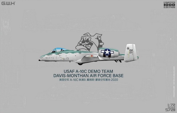 USAF A-10C Demo Team Davis-Monthan AF Base 2020 S7211