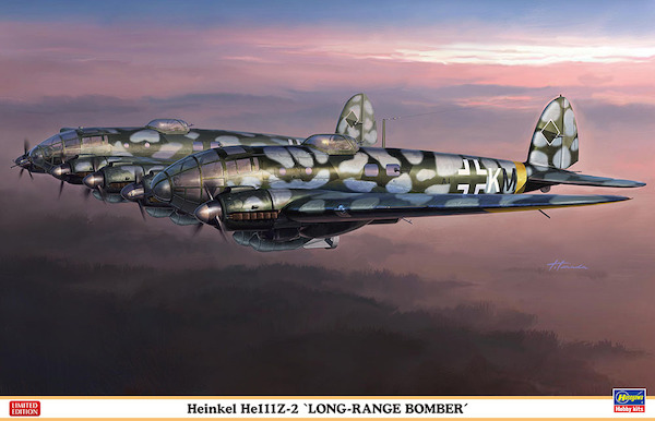 Heinkel He111Z-2 Long range Bomber 02534