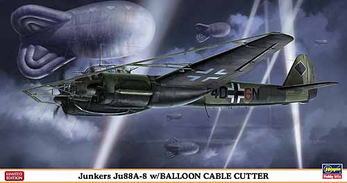 Junkers Ju88A-8 with Balloon Cutter (ONE ONLY) 2401999