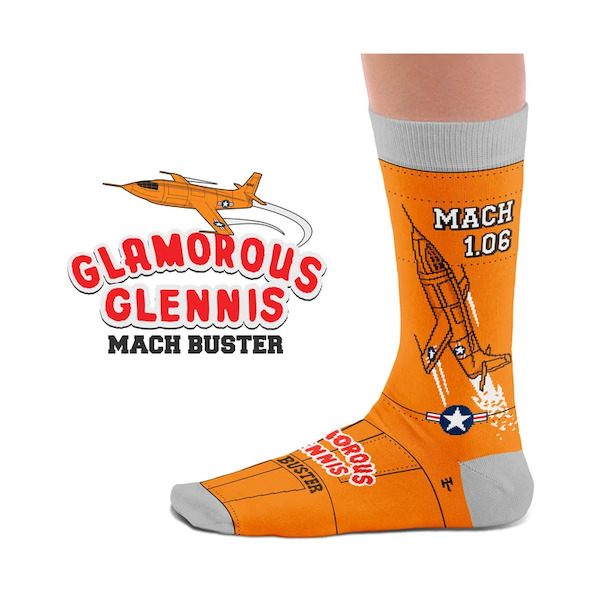 Pair of war machine socks: Bell X1 Glamorous Glennis SOCK X-1