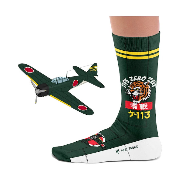 Pair of war machine socks: Zero Zeke SOCK ZERO