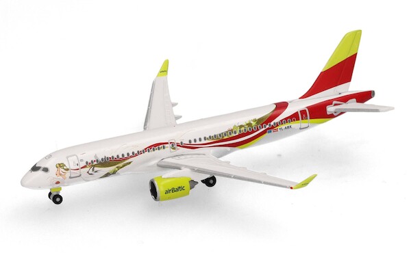 Airbus A220-300 airBaltic 50th A220 YL-ABX 538268