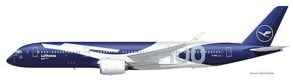 Airbus A350-900 Lufthansa 100 years D-AIXL 539012