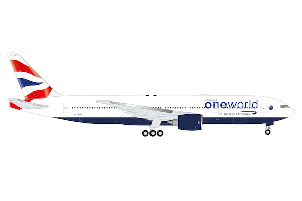 Boeing 777-200 British Airways oneworld G-YMMU 539135
