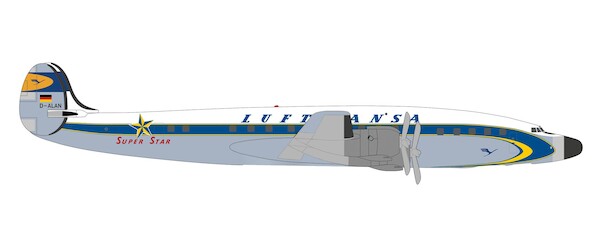 L1649A Lockheed Starliner Lufthansa D-ALAN 539357