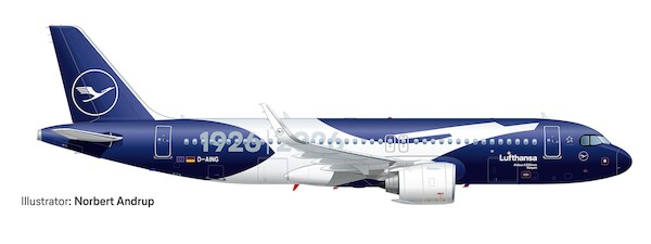 Airbus A320neo Lufthansa 100 years D-AING 539487