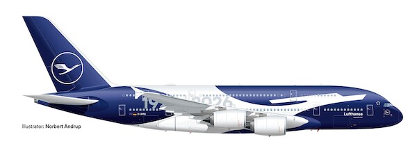Airbus A380 Lufthansa 100 years D-AIMH 539494