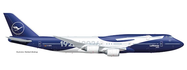 Boeing 747-8 Lufthansa 100 years D-ABYN 539500