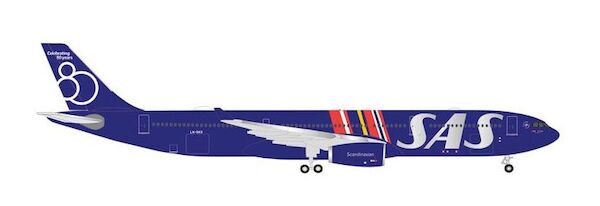 Airbus A330-300 SAS Scandinavian Airl. 80 Years Tore Viking LN-RKR 539623