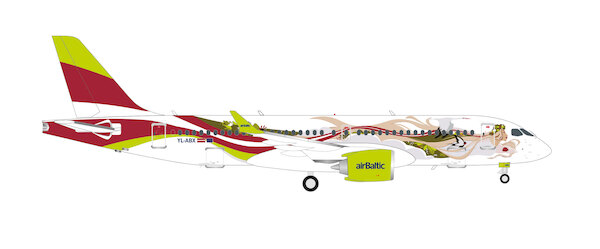 Airbus A220-300 airBaltic "50th A220" YL-ABX 562850