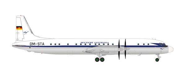 Ilyushin IL18 Deutsche Lufthansa DM-STA 573689
