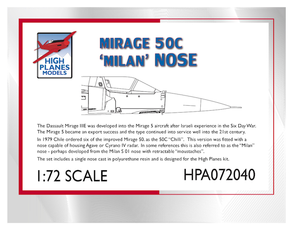 Dassault Mirage 50 Milan Nose  HPA072040