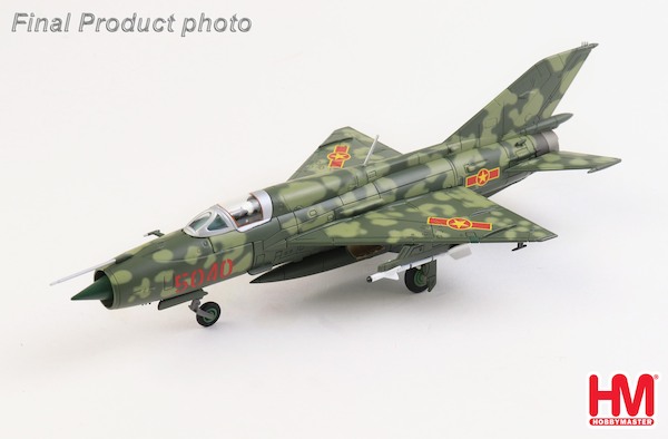 MIG21PFM 5040, 921st Fighter Regiment, Vietnam AF, Dec 1972 HA0004