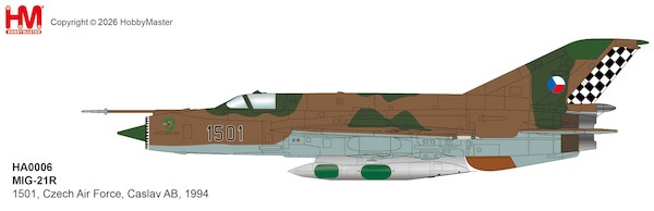 MIG21R 1501, Czech Air Force, Caslav AB, 1994 HA0006