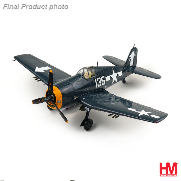 F6F-5P Hellcat US Navy, 135P, VF-84 "Wolf Gang", USS Bunker Hill, August 1945 HA0310