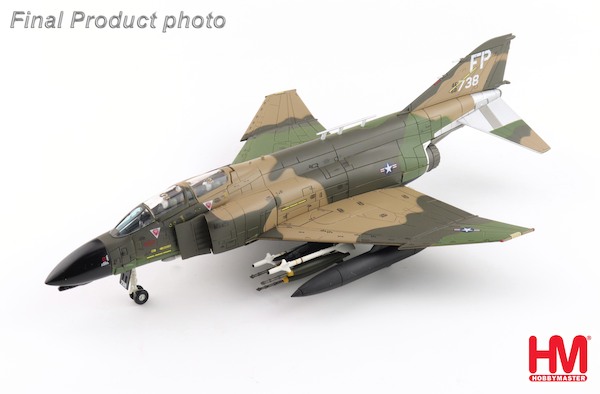 McDonnell Douglas F4D Phantom "Night Owl" 66-8738, 497th TFS, USAF, Ubon, Sept 1972 HA19081