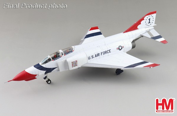 McDonnell Douglas F-4E Phantom Thunderbirds No.1 plane, USAF, 1973/74 season HA19083