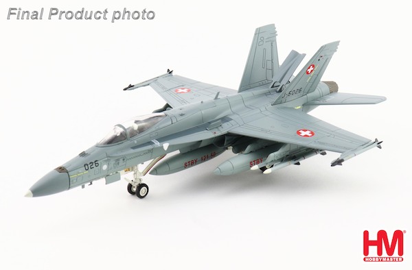 F18C Swiss Air Force, J-5018, 18th Sqn "Panther", Nov 2009 HA3532C