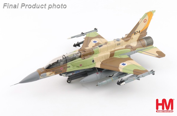 F-16I "Operation Rising Lion" 874, No. 107 Sqn., IAF Israeli Air Force, 2025 (w/GBU-39 & Rampage mssiles) HA38068