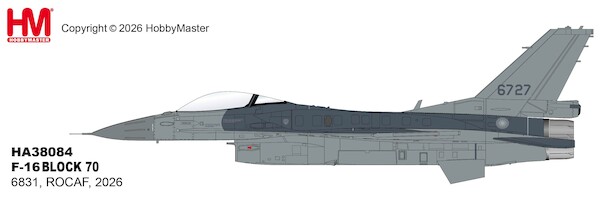 F16V Fighting Falcon 6831, ROCAF, 2026 HA38084