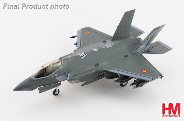 F35A Lightning II FL010, Belgium Air Force, Florennes AB, 13.Oct.2025 (w/ 2 x B61 nuclear bomb) HA4449