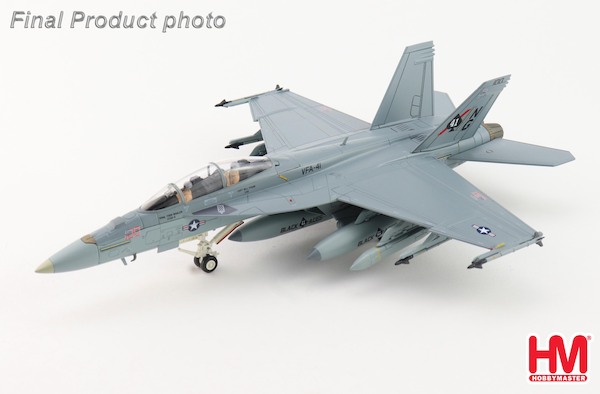 F/A-18F "Operation Epic Fury" 166461, VFA-41, USS Abraham Lincoln, 28th Feb. 2026 (w/ 4 x AGM-158) HA5145
