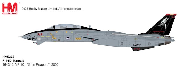 F-14D Tomcat BuNo 164342, VF-101 "Grim Reapers", 2002 HA5266