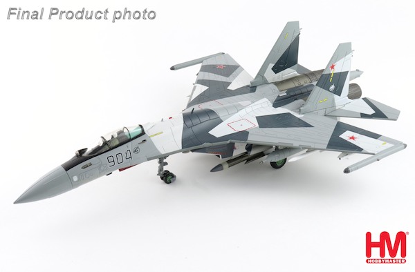 Suchoi Su35 Flanker "Prototype" 904, Russian Air Force (w/2 x ECM pod, 4 x R-77, 2 x KH-59, 2 x KH-31, 2 x KAB-1500L) HA5717