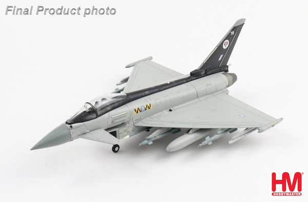 Eurofighter EF2000 ZK343, No. 74 Sqn. "Tigers", RAF (what if scheme) HA6632