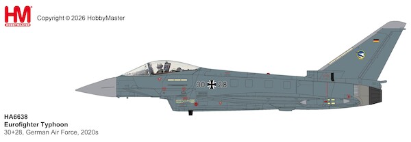 Eurofighter EF2000 Luftwaffe, 30+28, German Air Force, 2020s HA6638