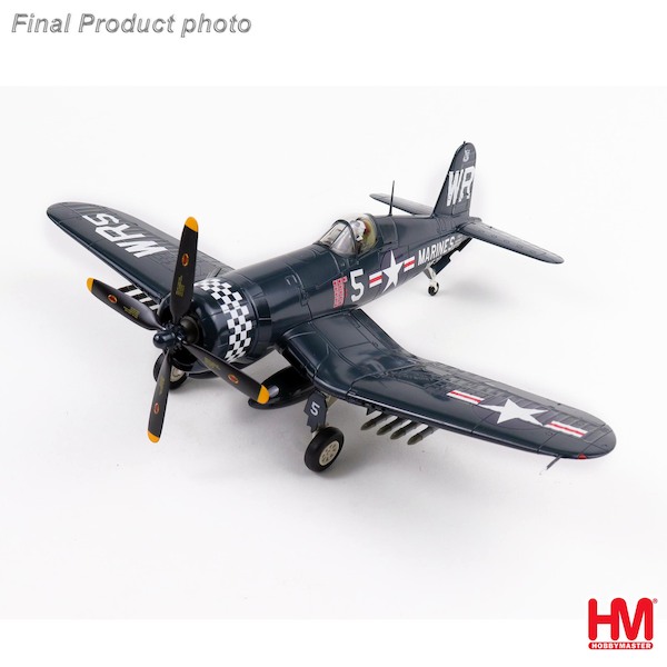 Vought F4U-4 Corsair BuNo 97380, Capt. Phillip C. Delong, VMF-312, USS Bataan, April 1951 HA8228