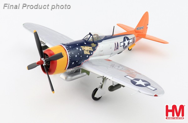 P-47D Thunderbolt "Tarheel Hal" Lt. 'Ike' David, 366 FS, 358 FG, May, 1945 HA8414