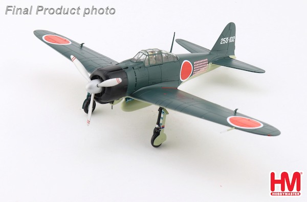 A6M2b Zero Fighter flown by Tetsunzo Iwamoto, 253rd AG, Rabaul, Jan 1944 HA8814