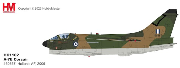 A7D Corsair II 160867, Hellenic AF, 2006 HC1102