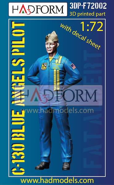 C130 Blue Angels Pilot figure HAD3DP-F72002