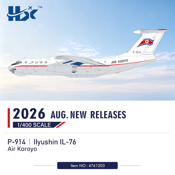 Ilyushin IL76TD Air Koryo P-914 4761203