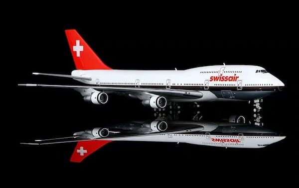 Boeing 747-300 Swissair "Chocolate Stripe" N221GF B601201