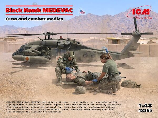 UH-60A Black Hawk Medevac with crew and Combat medics 48365