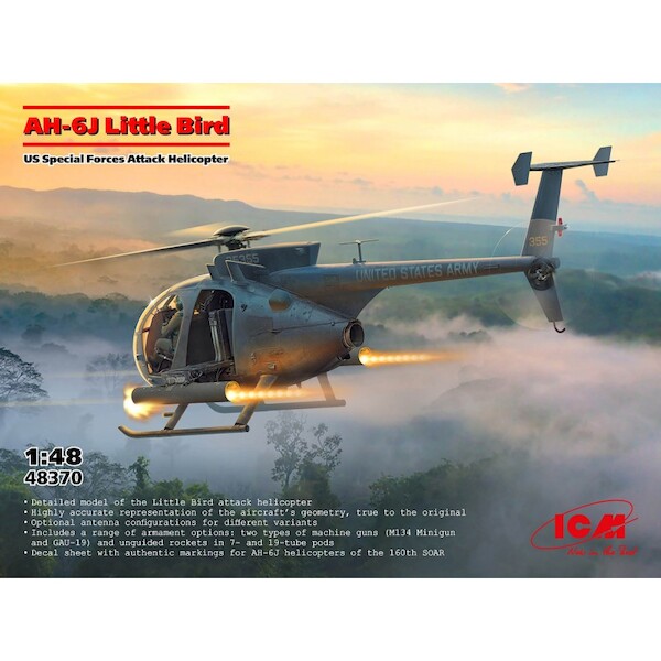 AH-6J Little Bird, US Special Forces Attack Helicopter 48370