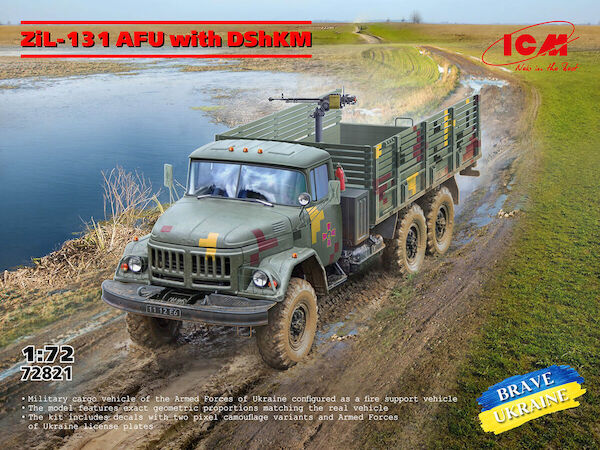 ZiL-131AFU with DShKM Mchine gun 72821