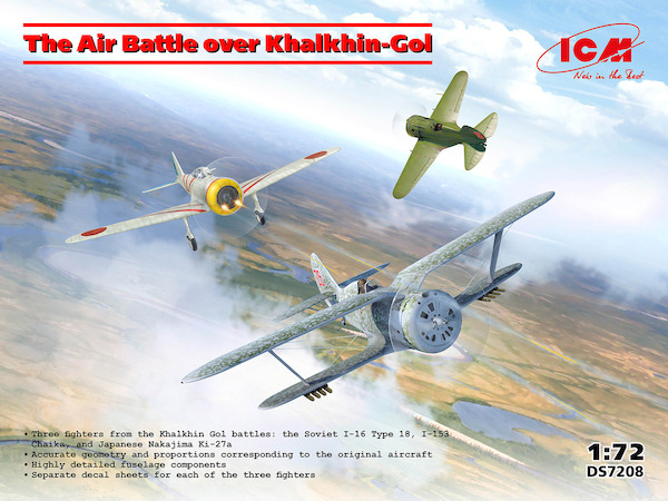 The Air Battle over Khalkhin Gol (Ki27. I-153 & I-16) DS7208