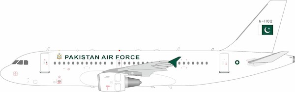 Airbus A319 Pakistan Air Force A-1102 IF319PAF102