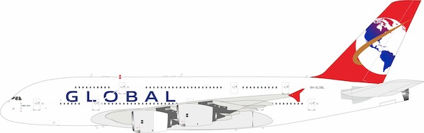 Airbus A380-841 Global Airlines (Hi Fly Malta) 9H-GLOBL IF3803L0726