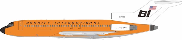 Boeing 727-162 Braniff International Airways Orange N7282 IF721BN0426