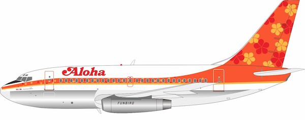 Boeing 737-159 Aloha Airlines N73717 Polished IF731AQO825P