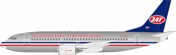 Boeing 737-3H9 JAT Yugoslav Airlines YU-AND Polished IF733JU0127P
