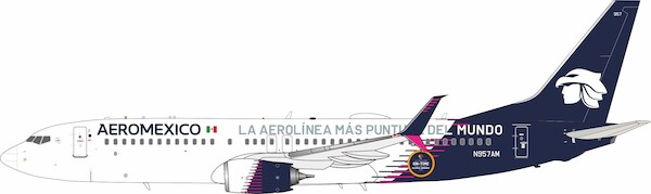 Boeing 737-852 AeroMexico N957AM IF738AM0625C